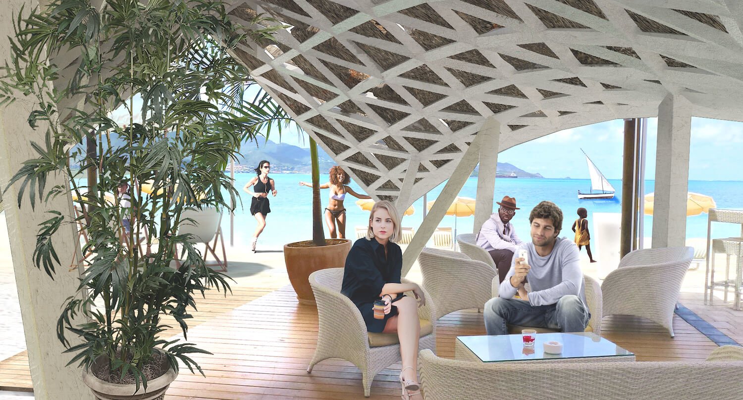 Liong Lie architects Dar es Salaam Yacht Club interior