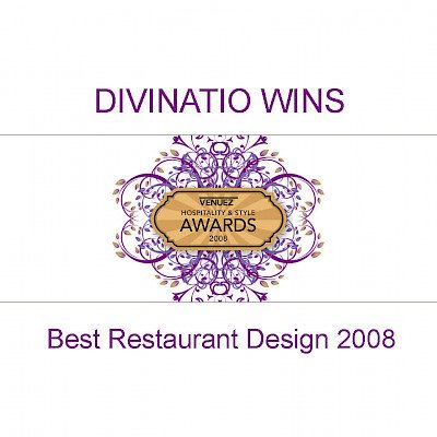 Liong Lie architects Divinatio restaurant wint Venuez best restaurant design 2008