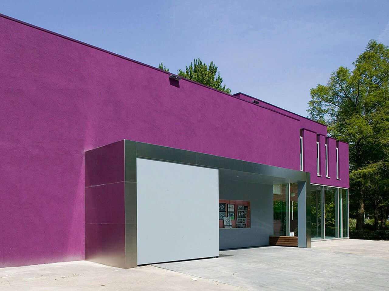 Liong Lie architects DPFC purple exterior
