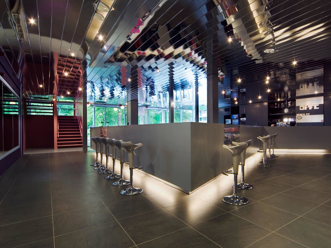 Liong Lie architects DPFC interior bar